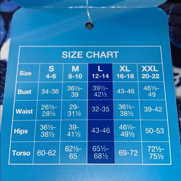 SPEEDO Women One Piece Halter Tie Swimsuit  Hyper--Blue Black - Picture 6 of 7